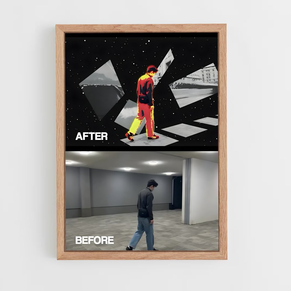 ap-after effects-3 cadre Bois clair