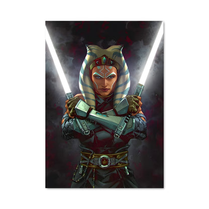 Poster Ahsoka au Sabre Lumineux