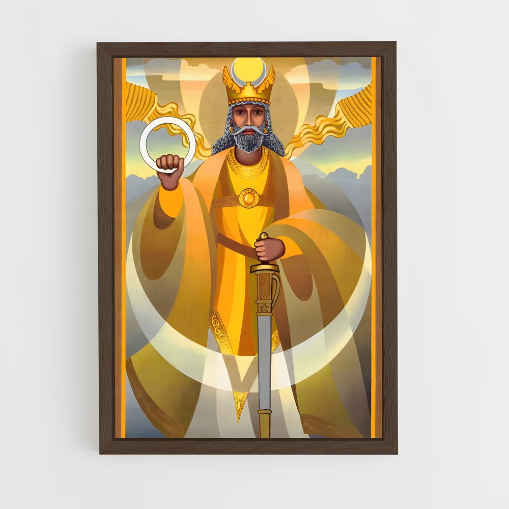 ap-ahura mazda-2 cadre Bois foncé