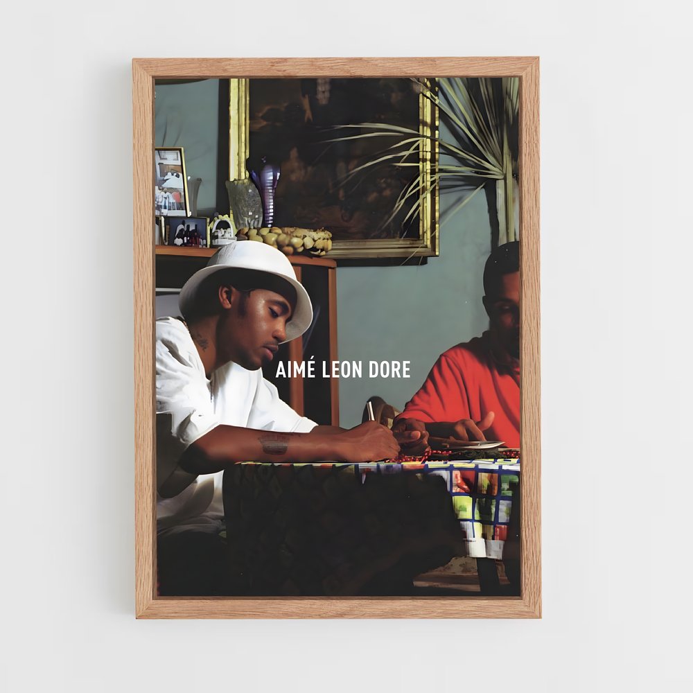 ap-aime leon dore-2 cadre Bois clair