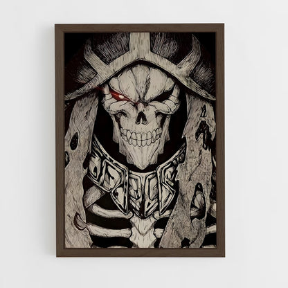 ap-ainz ooal gown-4 cadre Bois foncé