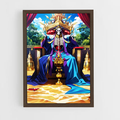 ap-ainz ooal gown-6 cadre Bois foncé