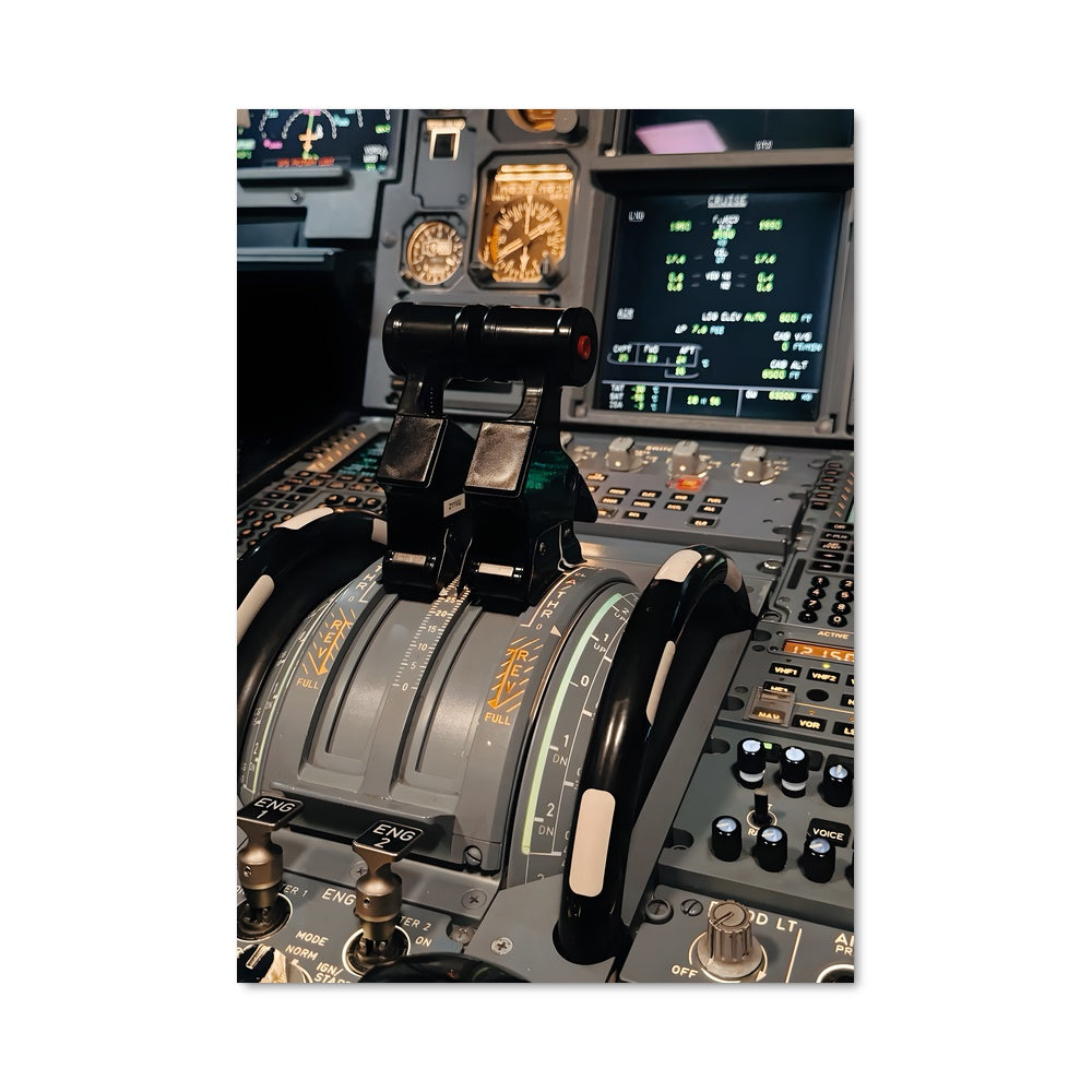 Poster Cockpit A320
