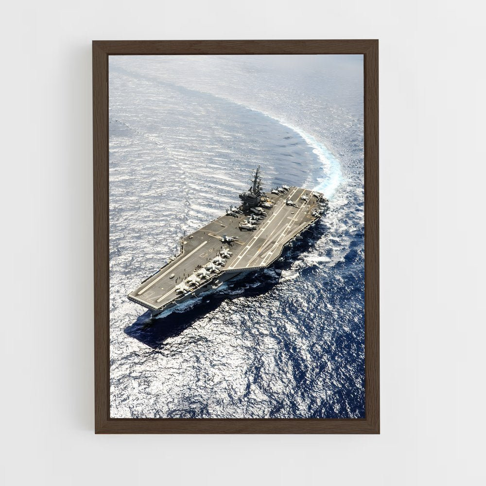 ap-aircraft carriers-3 cadre Bois foncé