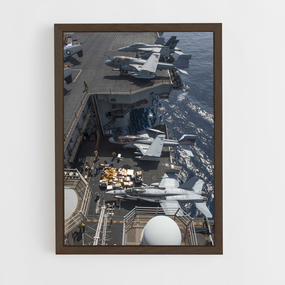 ap-aircraft carriers-4 cadre Bois foncé