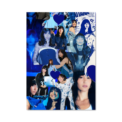 Poster Mosaic d'Visages