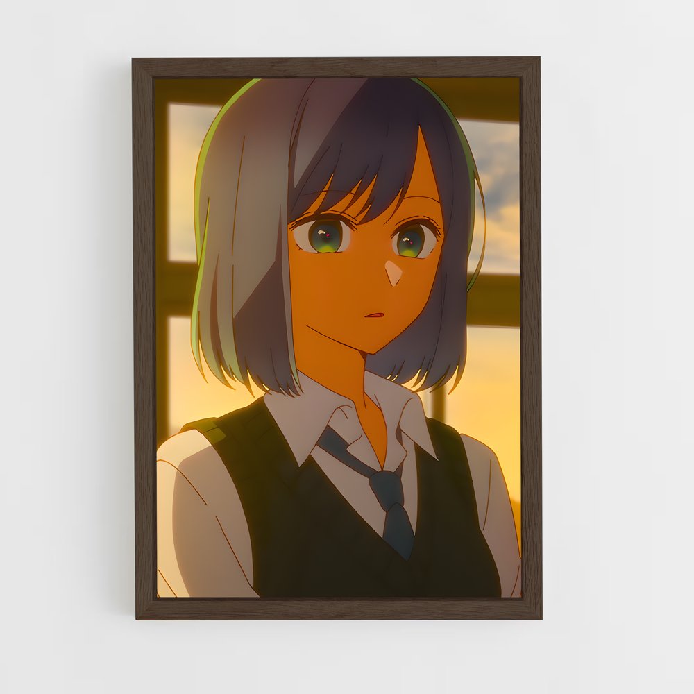 ap-akane kurokawa-8 cadre Bois foncé