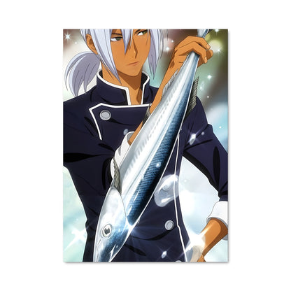 Poster Pêcheuse Étoilée