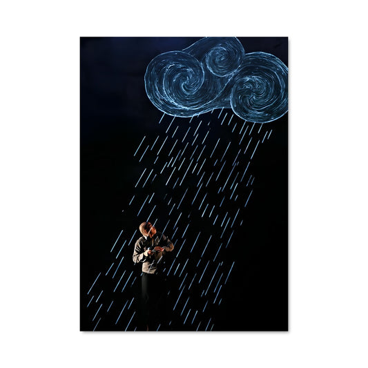 Poster Pluie de Pensées