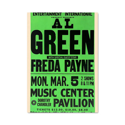 Poster Vert Éternel
