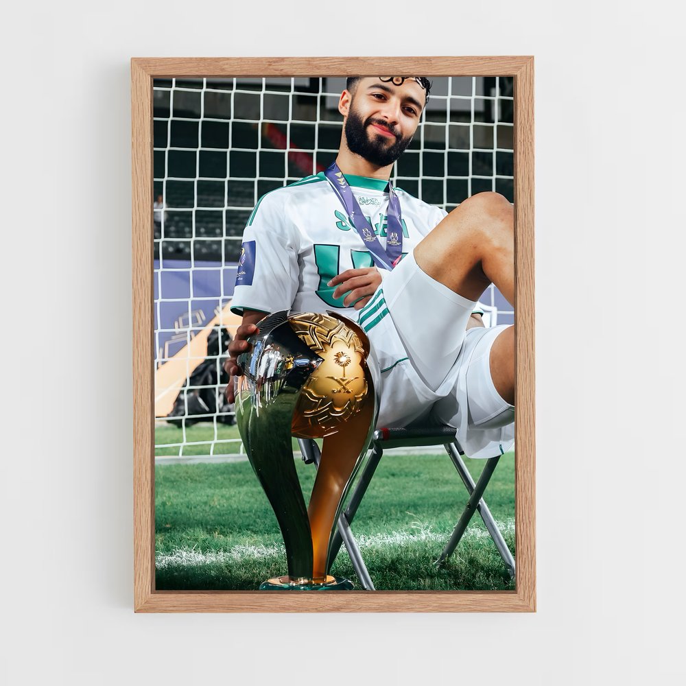 ap-al ahli saudi fc-6 cadre Bois clair