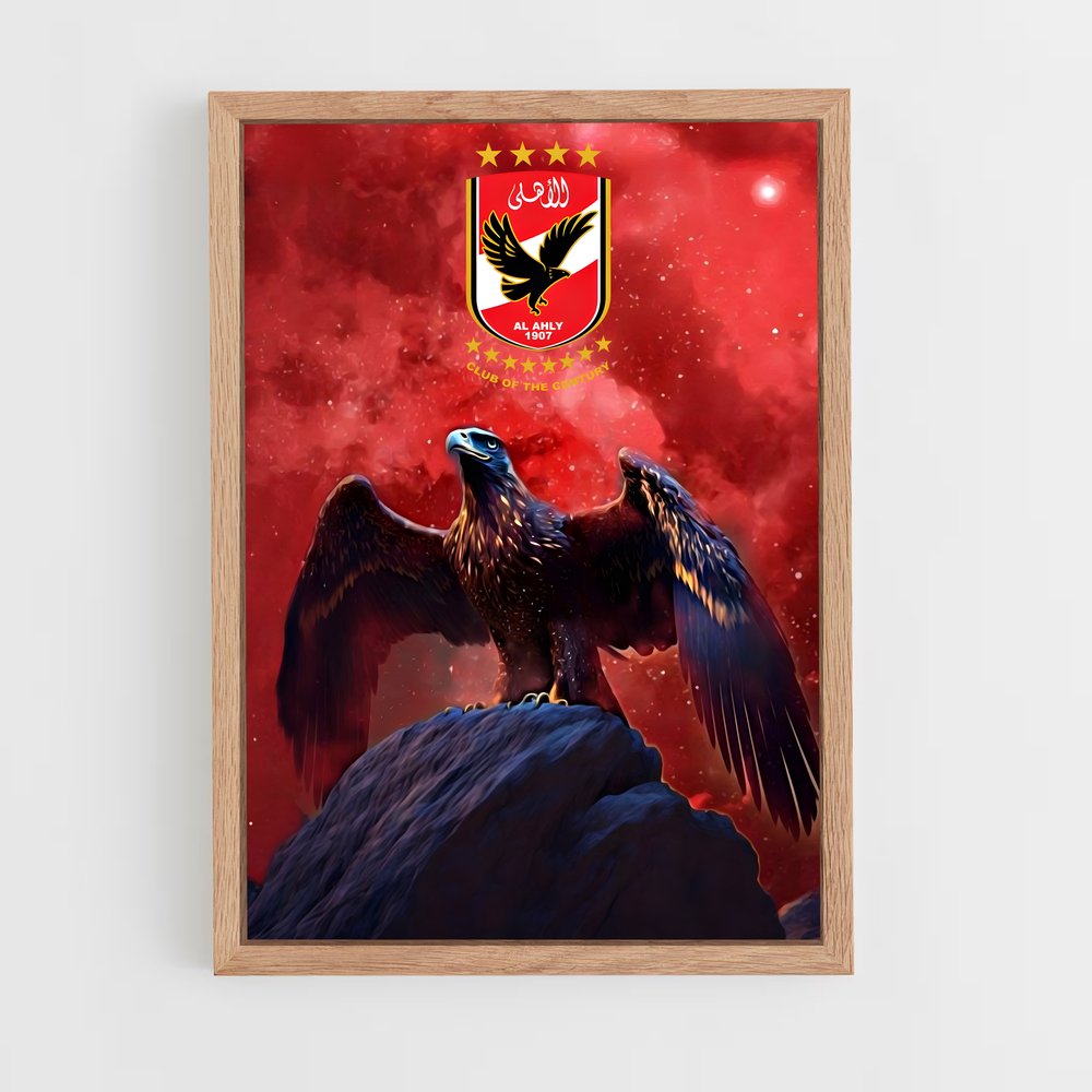 ap-al ahly sc-7 cadre Bois clair