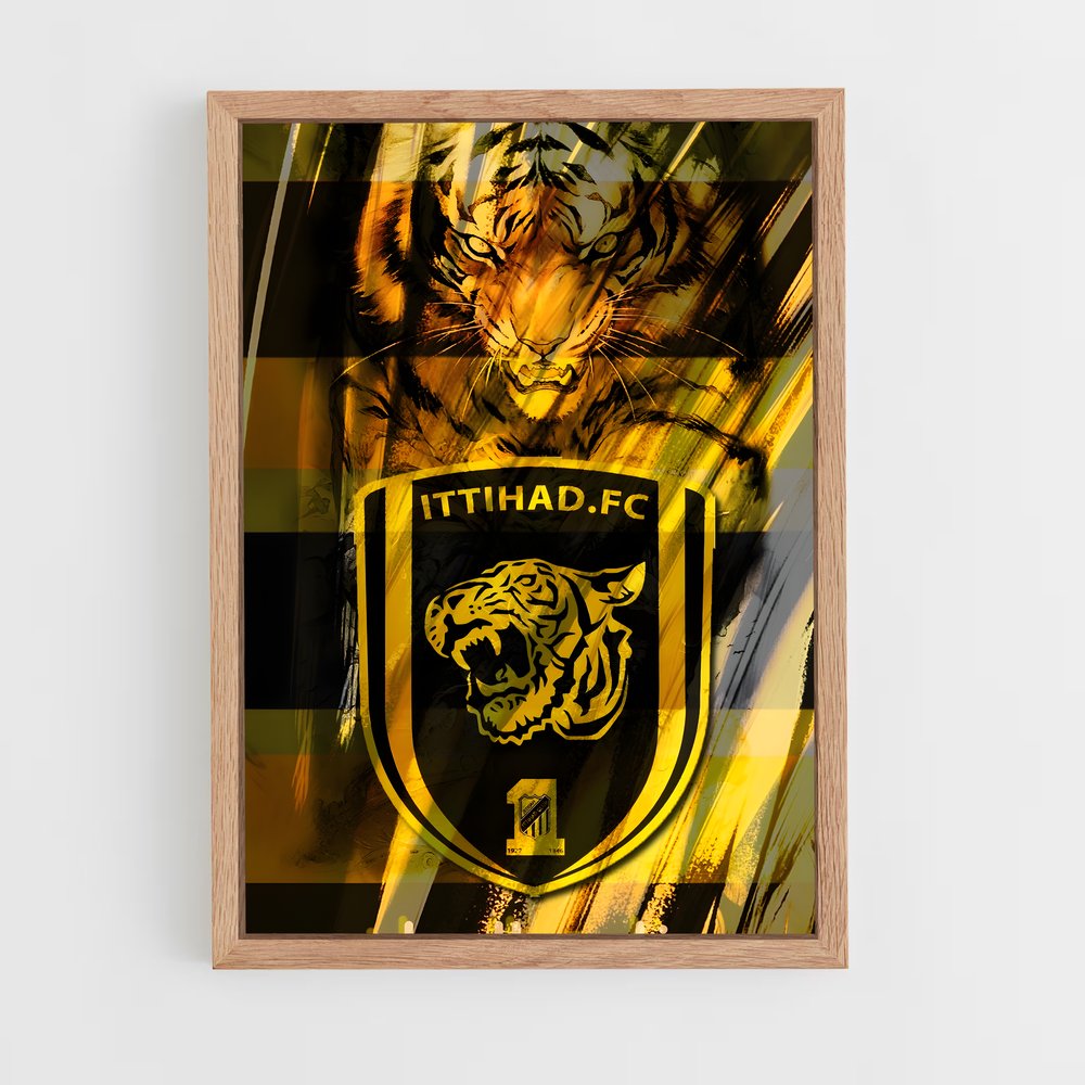 ap-al ittihad fc-2 cadre Bois clair