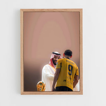 ap-al ittihad fc-3 cadre Bois clair