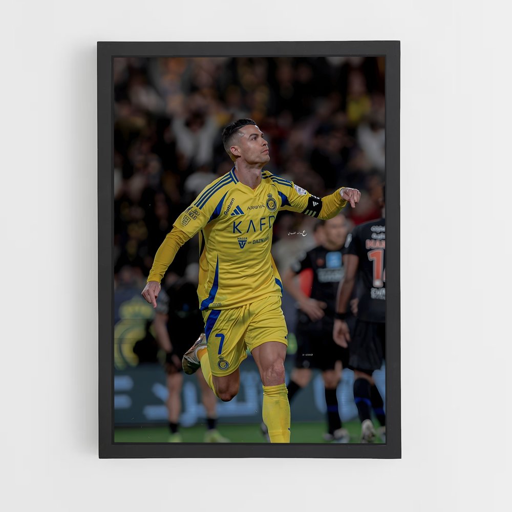 ap-al nassr fc-1 cadre Noir