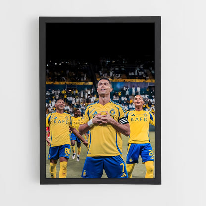 ap-al nassr fc-14 cadre Noir
