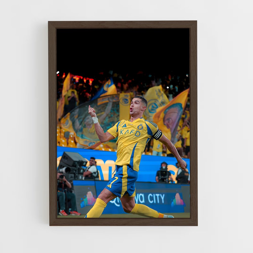 ap-al nassr fc-7 cadre Bois foncé