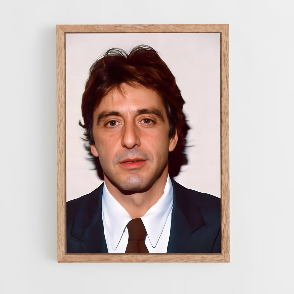 ap-al pacino-3 cadre Bois clair