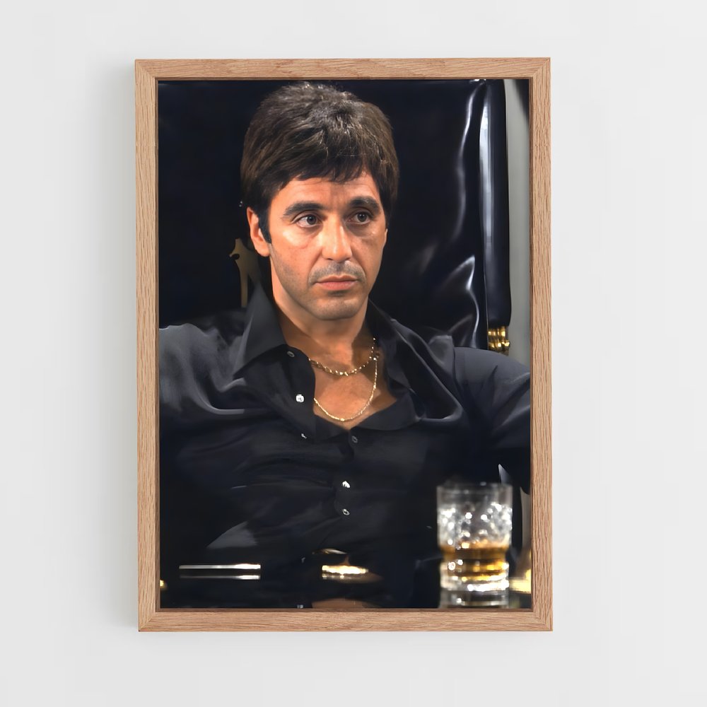 ap-al pacino-4 cadre Bois clair