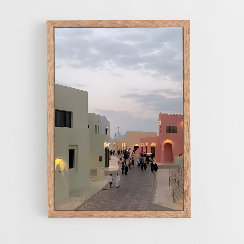 ap-al rayyan-5 cadre Bois clair