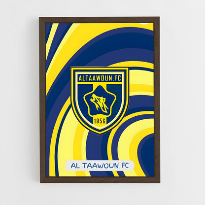ap-al taawoun fc-1 cadre Bois foncé