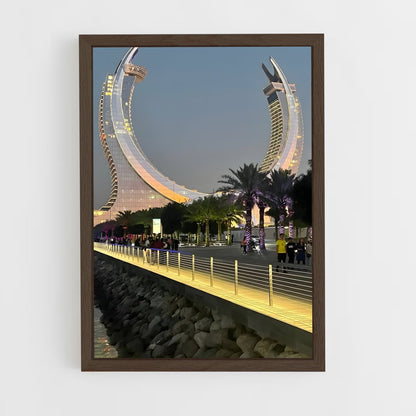 ap-al wakrah-8 cadre Bois foncé