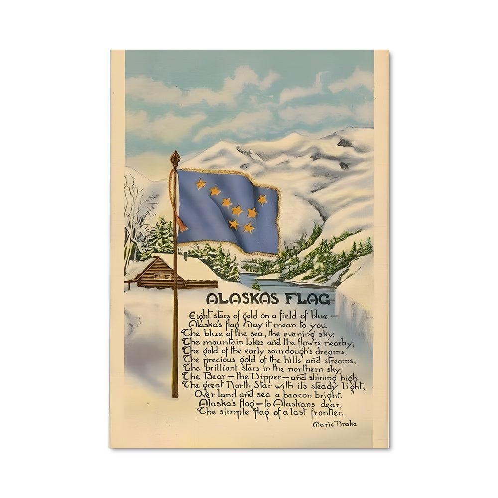 Poster Poème de l'Alaska