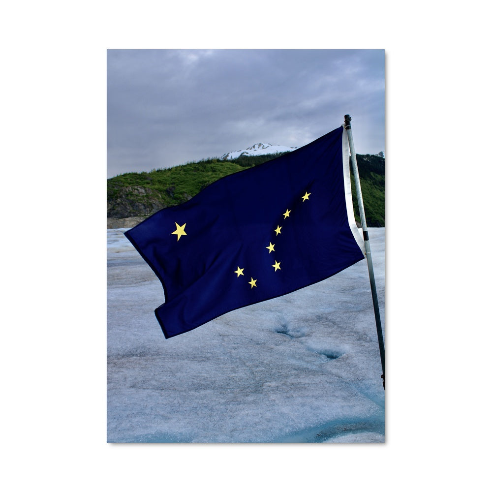 Poster Alaska Glaciers