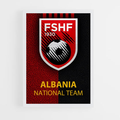 ap-albania national football team-5 cadre Blanc