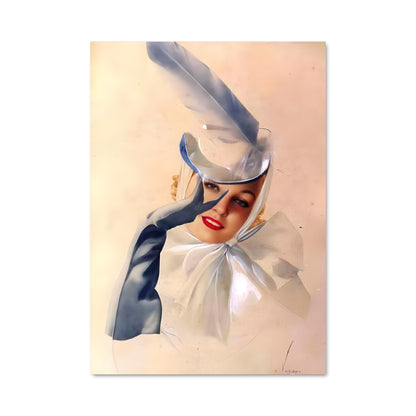 Poster Élégance en Voyage