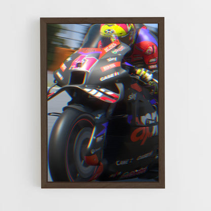 ap-aleix espargaro-6 cadre Bois foncé
