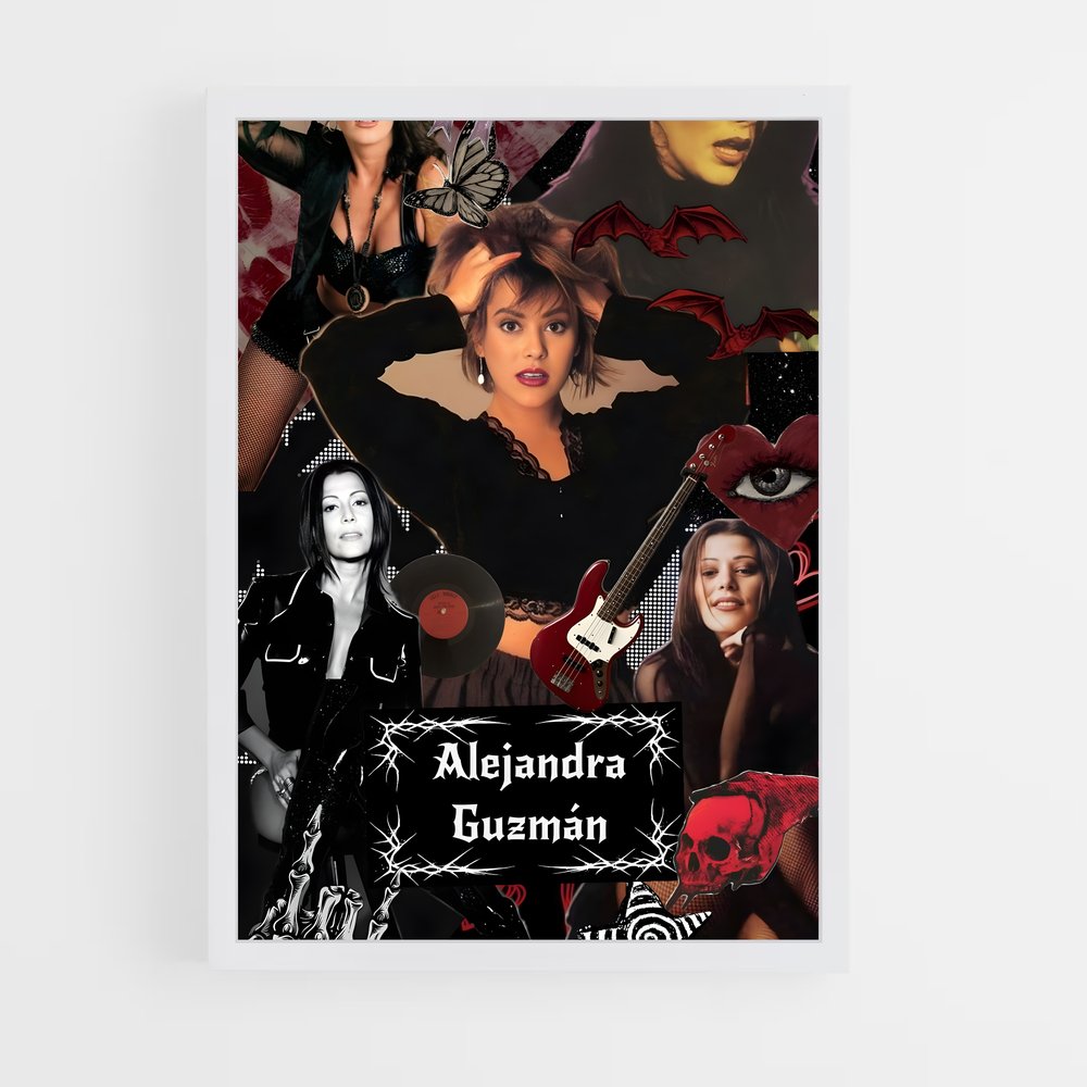 ap-alejandra guzman-3 cadre Blanc