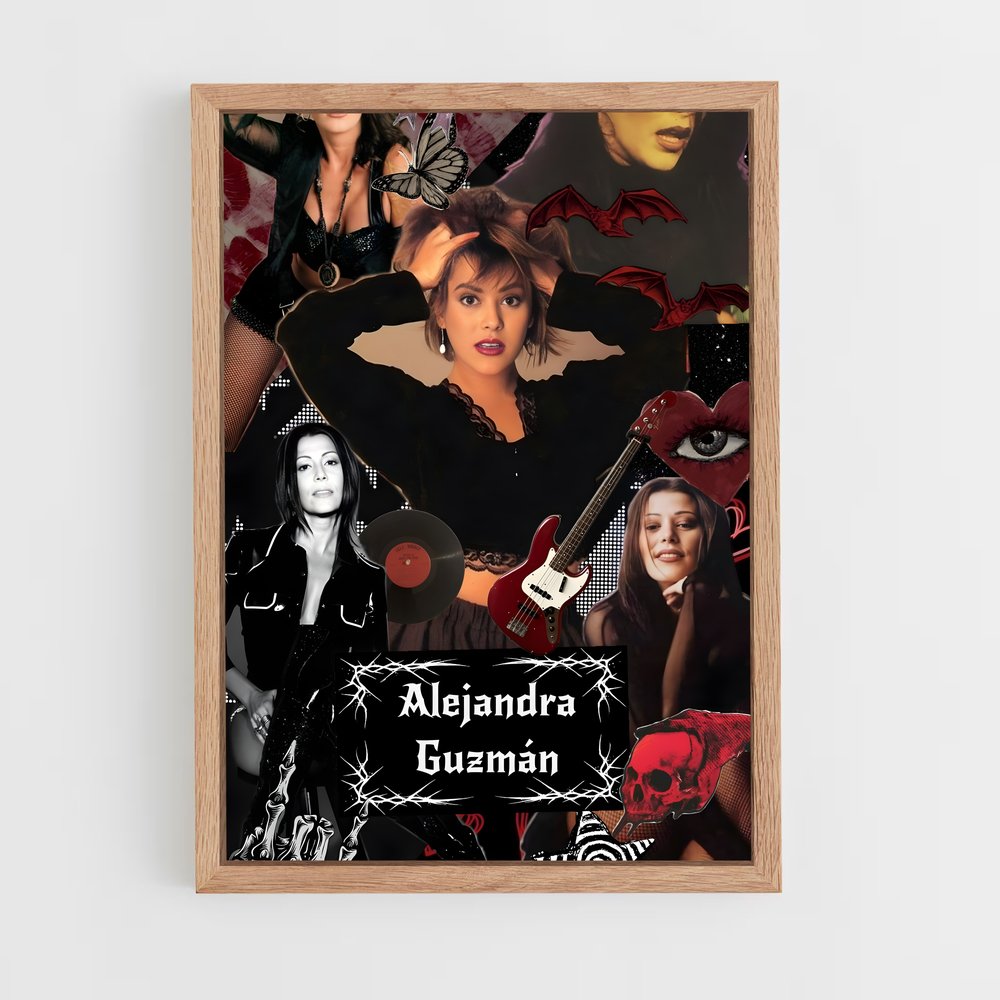 ap-alejandra guzman-3 cadre Bois clair