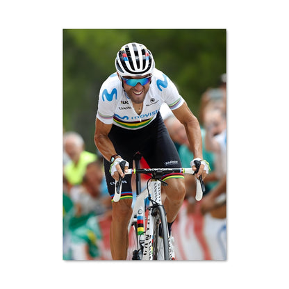 Poster La Route du Cycliste