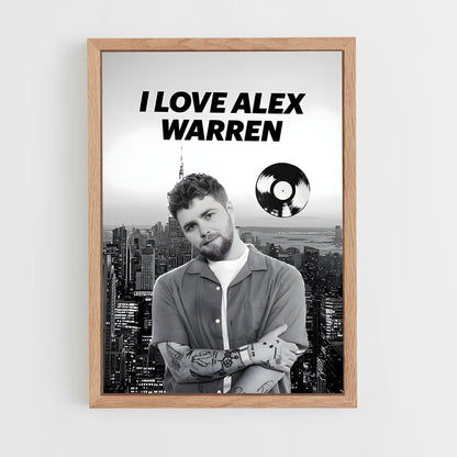 ap-alex warren-5 cadre Bois clair