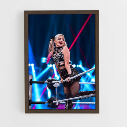 ap-alexa bliss-3 cadre Bois foncé