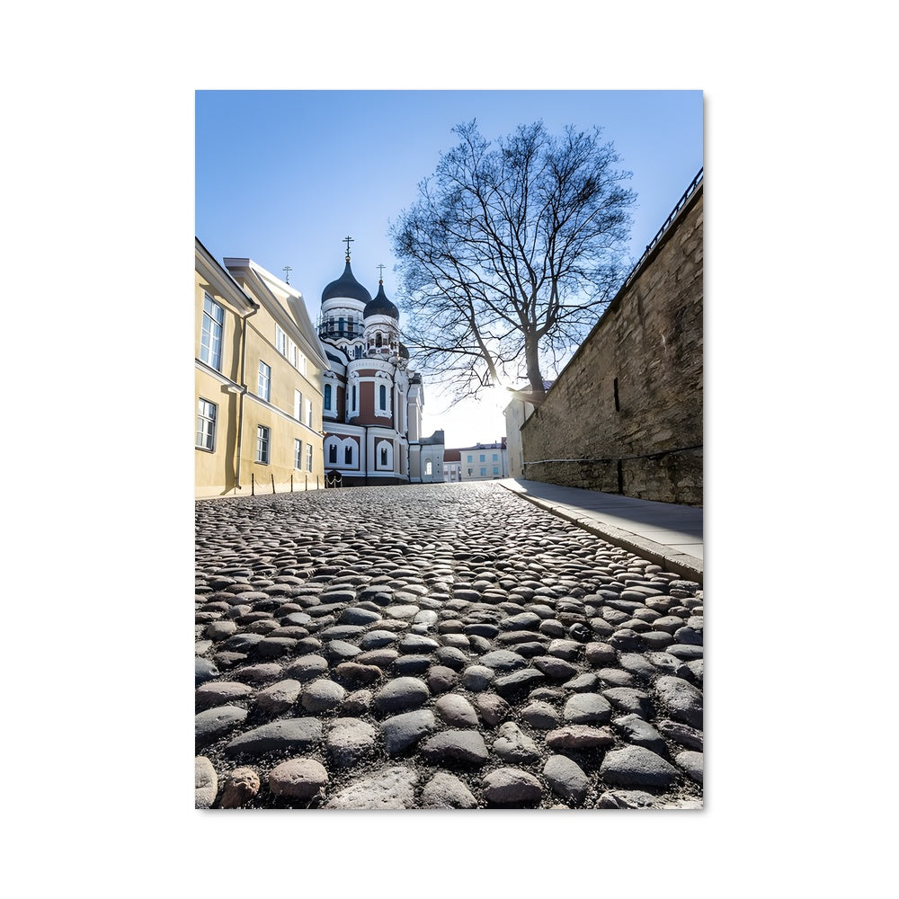 Poster Chemin de Tallinn