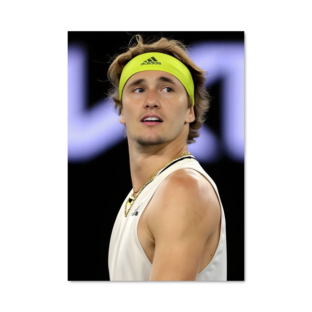 Poster Zverev en Action