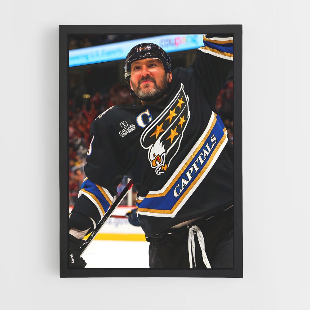 ap-alexander ovechkin-1 cadre Noir