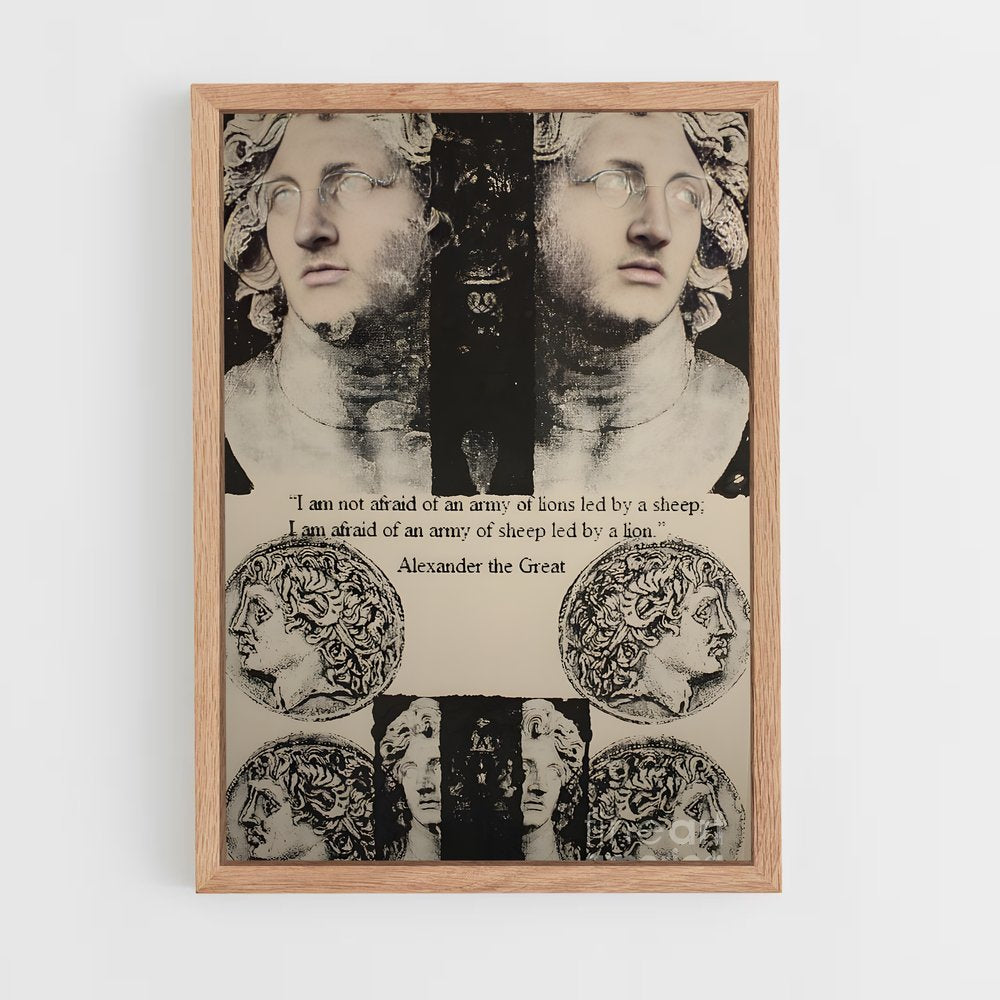 ap-alexander the great-4 cadre Bois clair