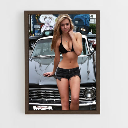 ap-alexis ren-11 cadre Bois foncé