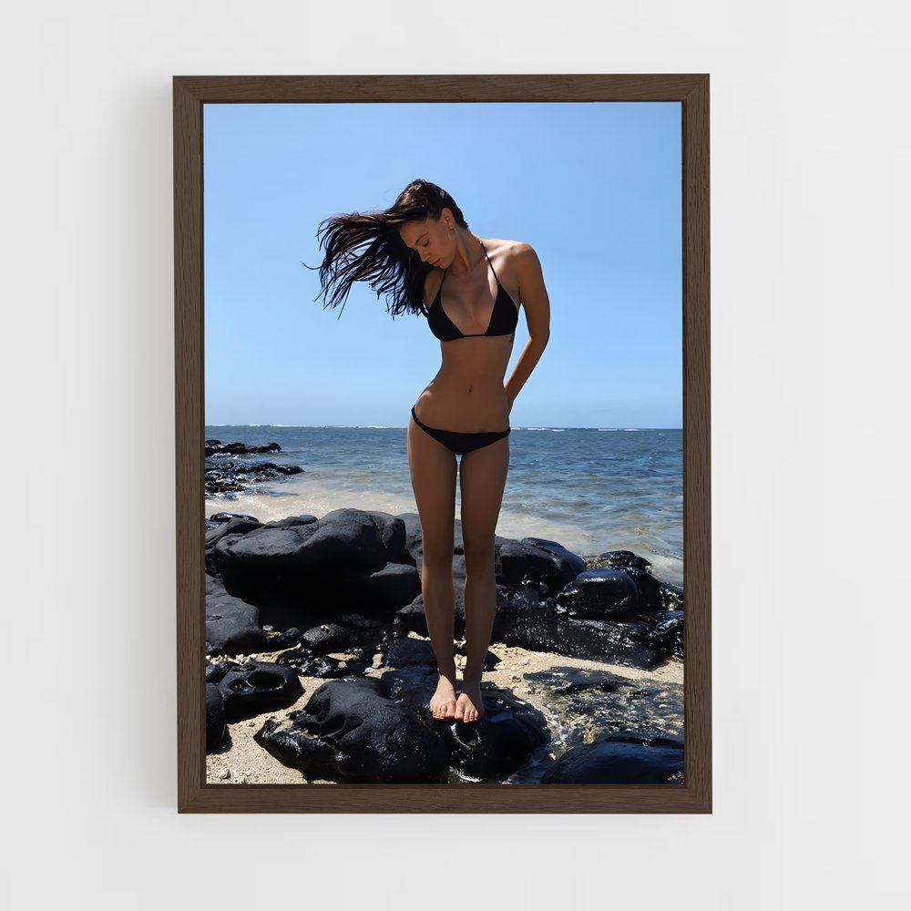 ap-alexis ren-12 cadre Bois foncé