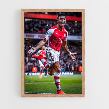 ap-alexis sanchez-2 cadre Bois clair