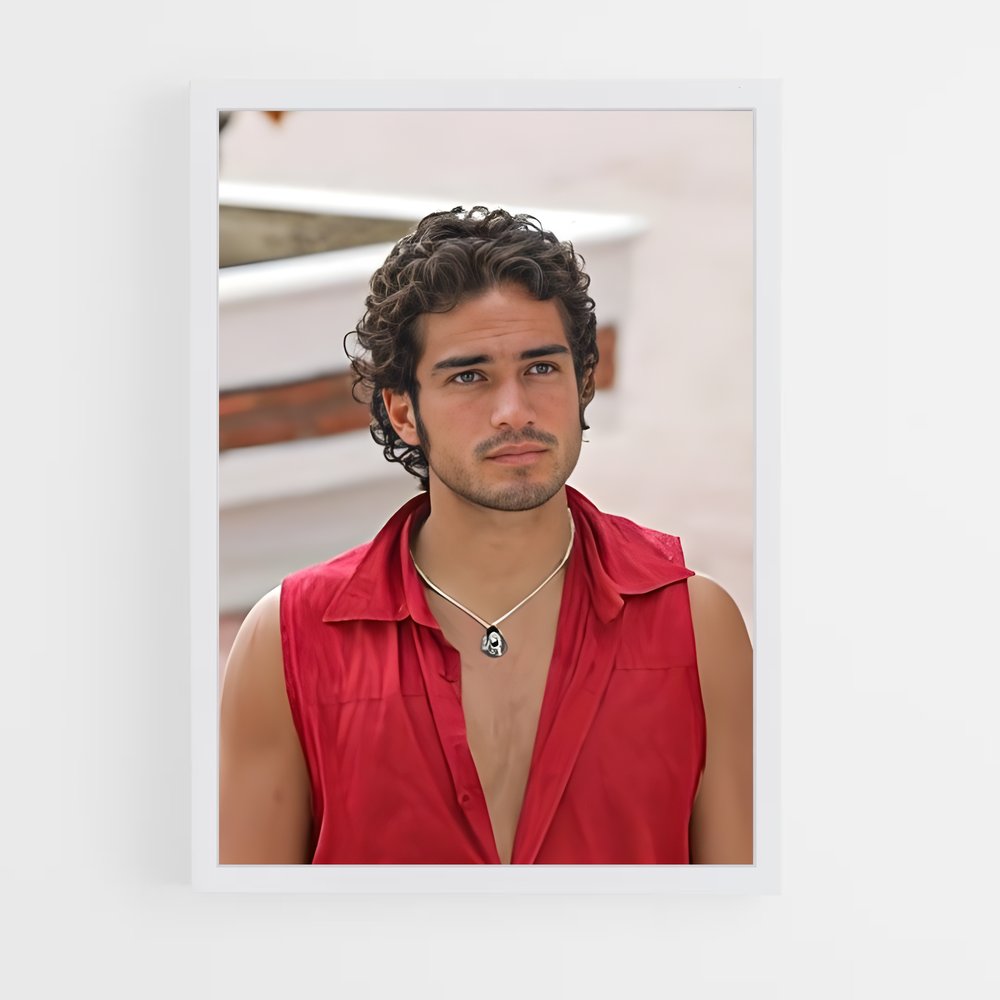 ap-alfonso herrera-9 cadre Blanc