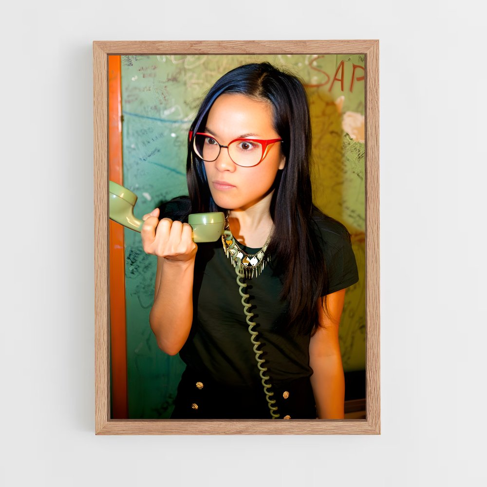 ap-ali wong-5 cadre Bois clair