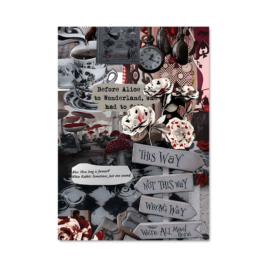 Poster Voyage au Pays des Merveilles