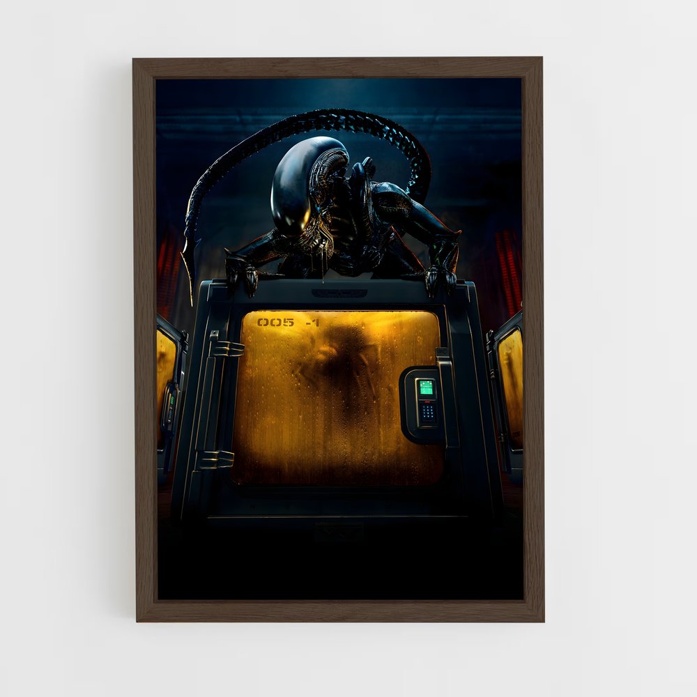 ap-alien-3 cadre Bois foncé