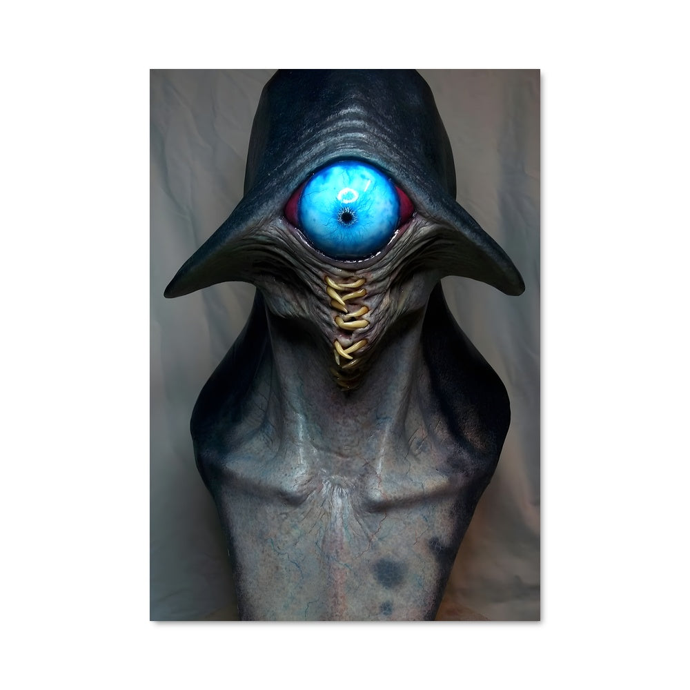 Poster Blue Alien
