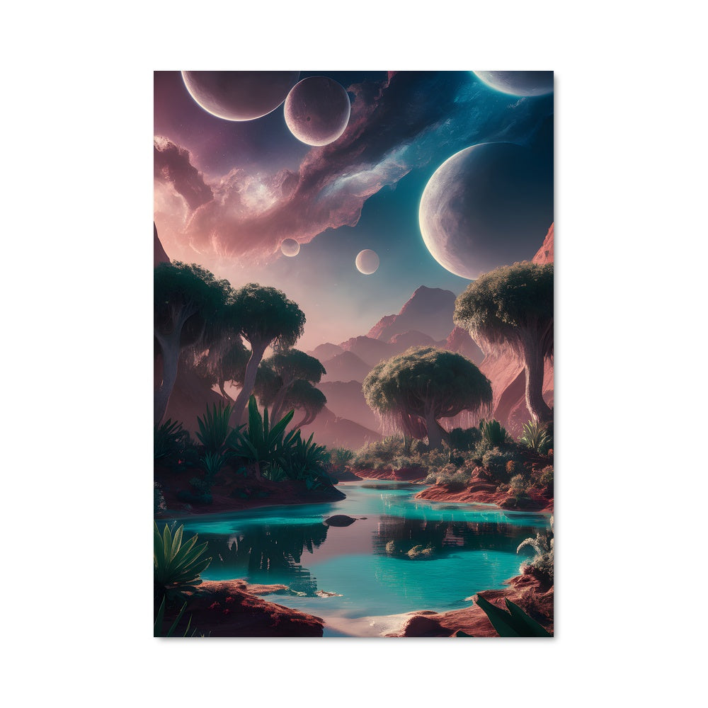 Poster Écosystème Étrangé