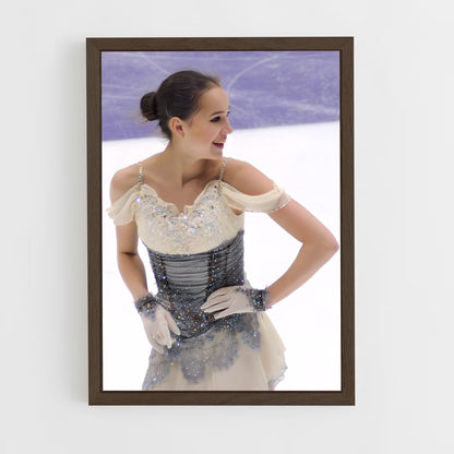ap-alina zagitova-1 cadre Bois foncé